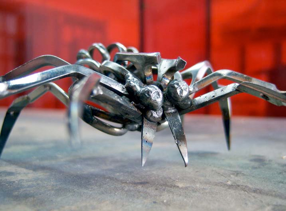Stainless Steel Spiders